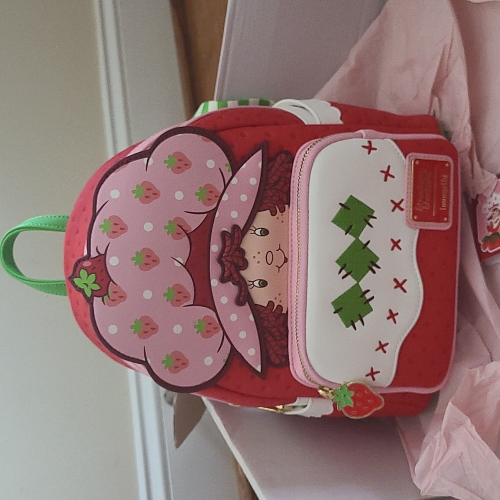Strawberry Shortcake Loungefly Cosplay Mini Backpack 🍓